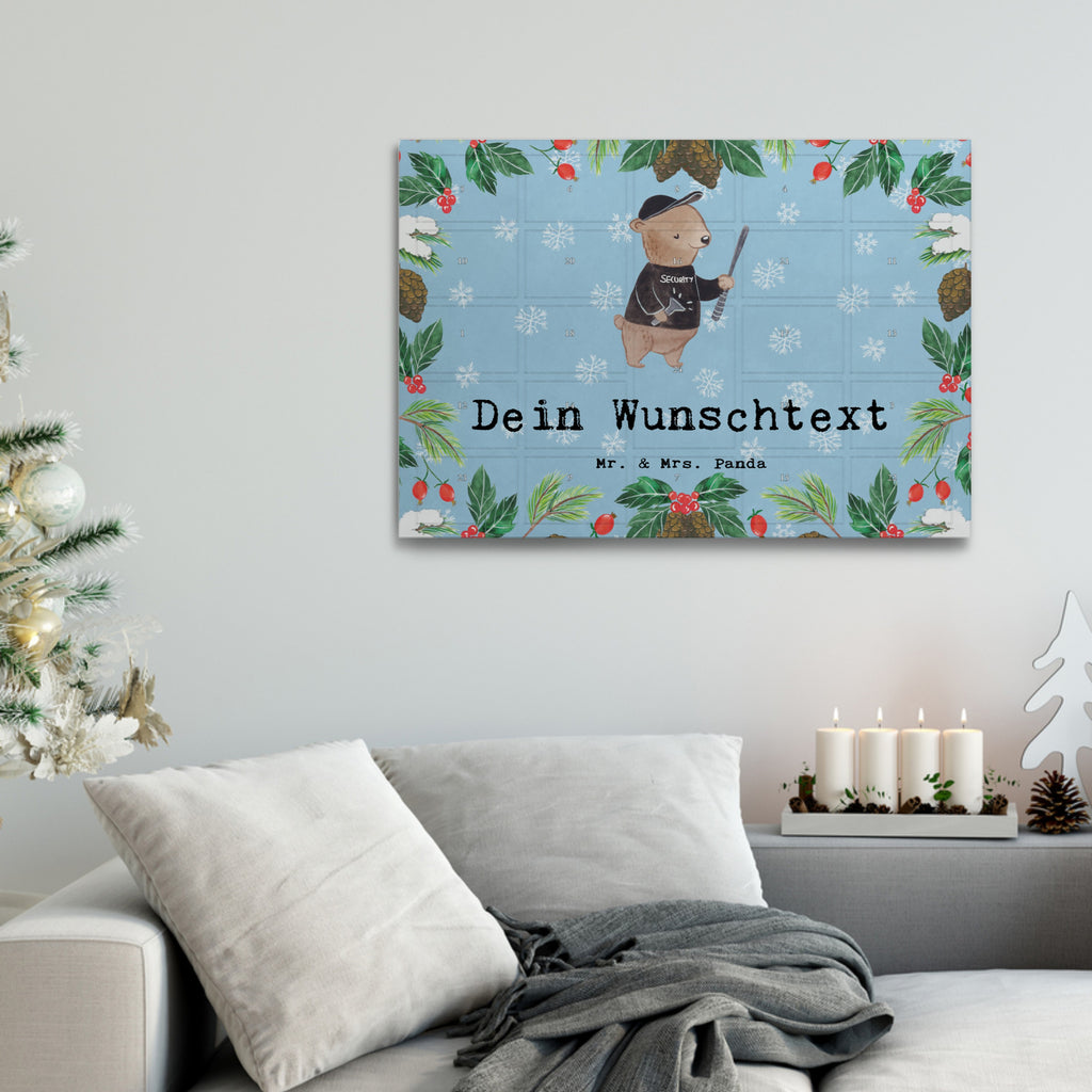 Personalisierter Tee Adventskalender Security Mitarbeiter Leidenschaft Personalisierter Tee Adventskalender, Beruf, Ausbildung, Jubiläum, Abschied, Rente, Kollege, Kollegin, Geschenk, Schenken, Arbeitskollege, Mitarbeiter, Firma, Danke, Dankeschön