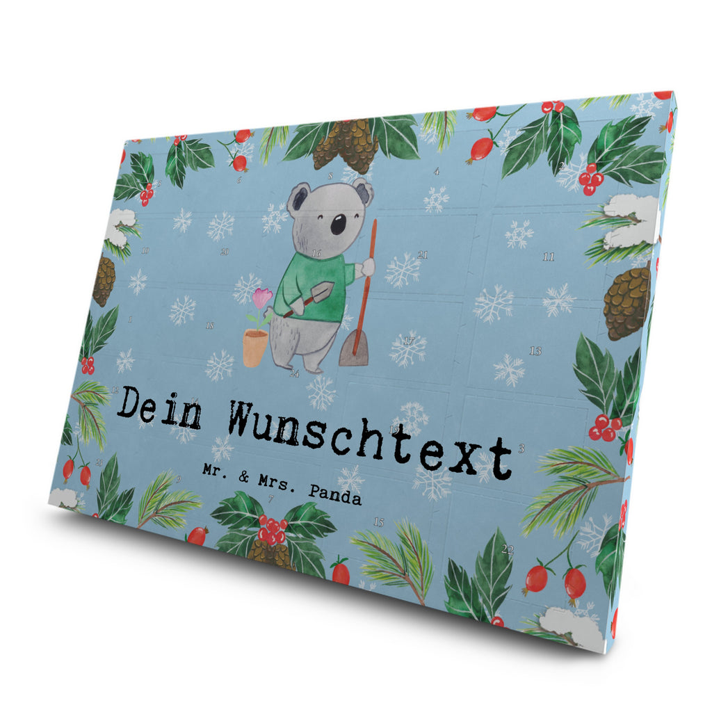 Personalisierter Tee Adventskalender Gärtner Leidenschaft Personalisierter Tee Adventskalender, Beruf, Ausbildung, Jubiläum, Abschied, Rente, Kollege, Kollegin, Geschenk, Schenken, Arbeitskollege, Mitarbeiter, Firma, Danke, Dankeschön, Gärtner, Gartenplaner, Gärtnerei, Gartenbau, Hobbygärtner, Garten- und Landschaftsbauer