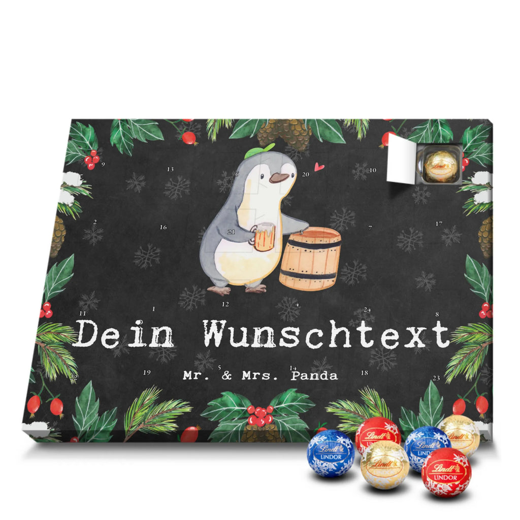 Personalisierter Kugel Markenschokolade Adventskalender Pinguin Bester Trinkbruder der Welt Personalisierter Kugel Markenschokolade Adventskalender, für, Dankeschön, Geschenk, Schenken, Geburtstag, Geburtstagsgeschenk, Geschenkidee, Danke, Bedanken, Mitbringsel, Freude machen, Geschenktipp, Trinkbruder, Trinkkumpel, Kumpel, Saufkumpane, Kumpane, Trinken, Party, Kleinigkeit