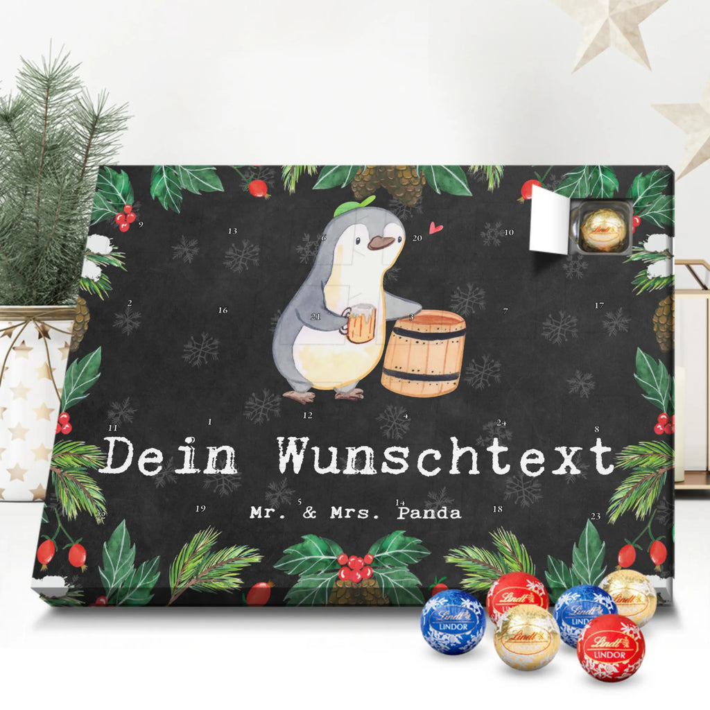 Personalisierter Kugel Markenschokolade Adventskalender Pinguin Bester Trinkbruder der Welt Personalisierter Kugel Markenschokolade Adventskalender, für, Dankeschön, Geschenk, Schenken, Geburtstag, Geburtstagsgeschenk, Geschenkidee, Danke, Bedanken, Mitbringsel, Freude machen, Geschenktipp, Trinkbruder, Trinkkumpel, Kumpel, Saufkumpane, Kumpane, Trinken, Party, Kleinigkeit