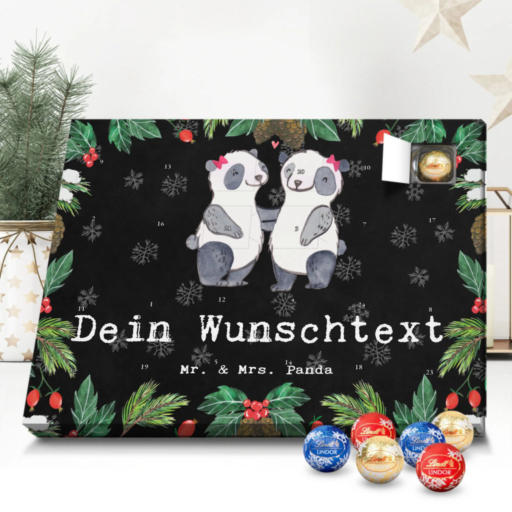 Personalisierter Kugel Markenschokolade Adventskalender Panda Beste Blutsschwester der Welt Personalisierter Kugel Markenschokolade Adventskalender, für, Dankeschön, Geschenk, Schenken, Geburtstag, Geburtstagsgeschenk, Geschenkidee, Danke, Bedanken, Mitbringsel, Freude machen, Geschenktipp, Blutsschwester, Blutsgeschwister, Freundin, Bae, Schwestern, Schwester, Geschwister, Schwesterherz, Sister, Familie, Kleinigkeit, Beste, Tochter, Liebe