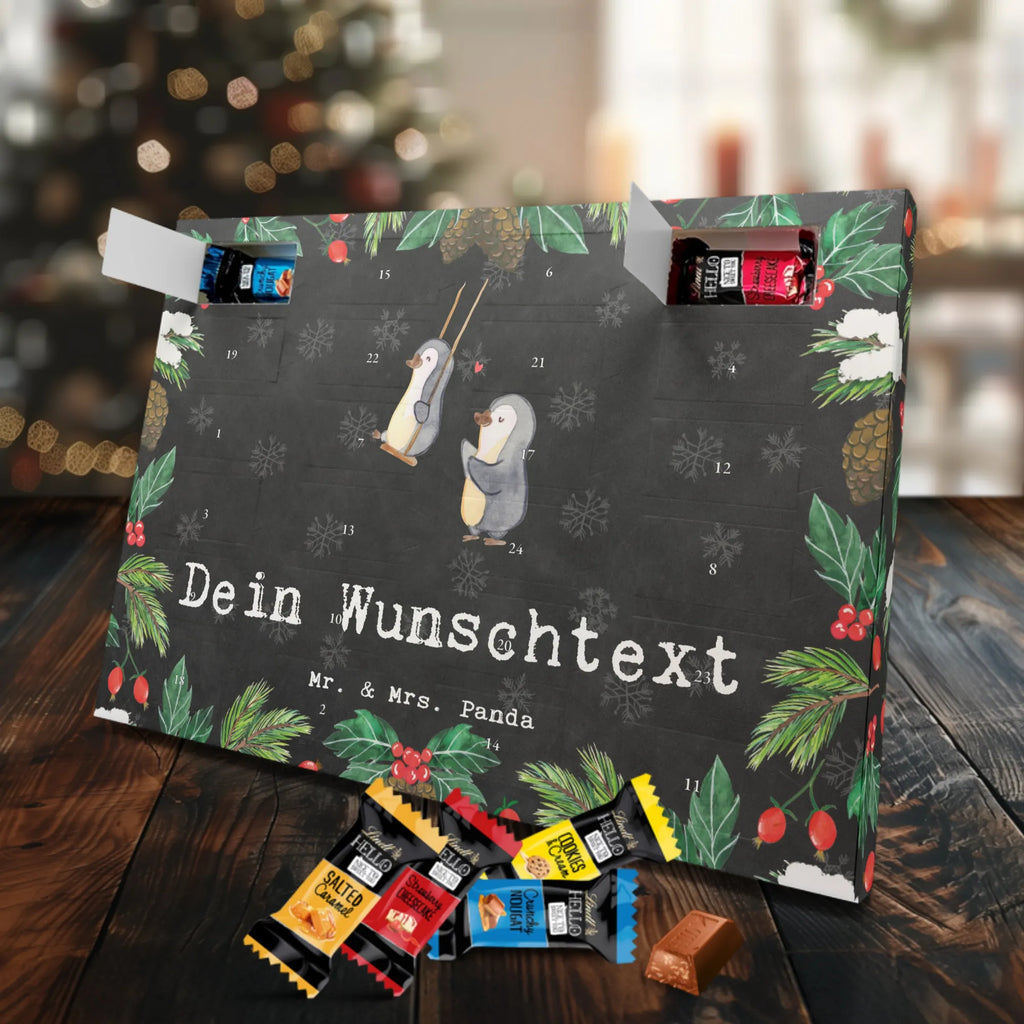 Personalisierter Markenschokolade Adventskalender Pinguin Beste Großmutter der Welt Personalisierter Adventskalender, für, Dankeschön, Geschenk, Schenken, Geburtstag, Geburtstagsgeschenk, Geschenkidee, Danke, Bedanken, Mitbringsel, Freude machen, Geschenktipp, Großmutter, Omi, Oma, Oma geworden, Grosseltern