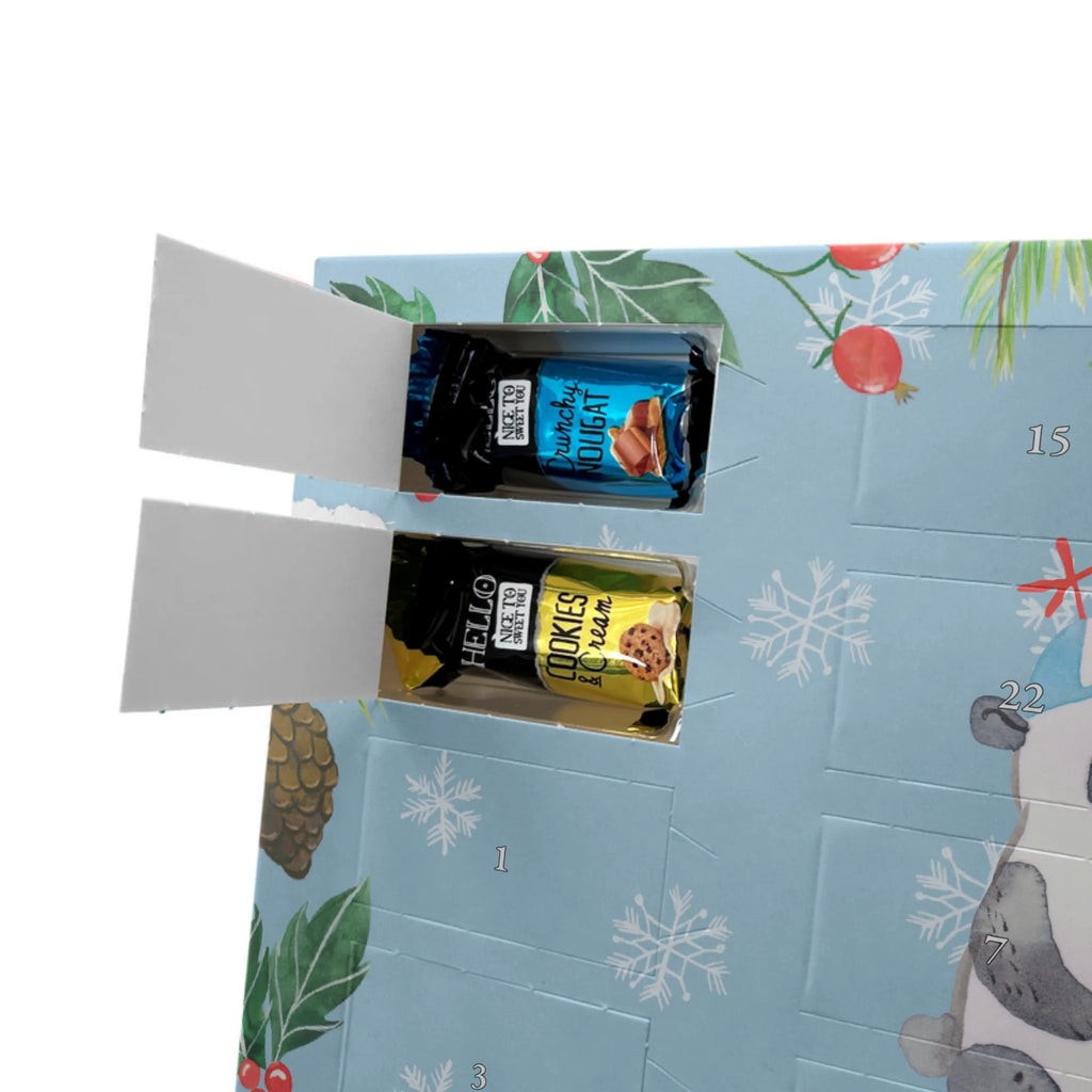 Personalisierter Markenschokolade Adventskalender Panda Bester Vater der Welt Personalisierter Adventskalender, für, Dankeschön, Geschenk, Schenken, Geburtstag, Geburtstagsgeschenk, Geschenkidee, Danke, Bedanken, Mitbringsel, Freude machen, Geschenktipp, Vater, Papa, Dad, Daddy, Paps, Papi, Vati, Eltern, Geschenk Vater, Mann, Familie, Bester, Kleinigkeit