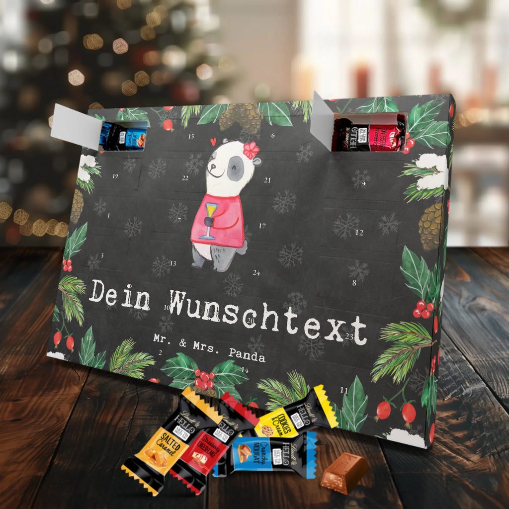 Personalisierter Markenschokolade Adventskalender Panda Beste Trauzeugin der Welt Personalisierter Adventskalender, für, Dankeschön, Geschenk, Schenken, Geburtstag, Geburtstagsgeschenk, Geschenkidee, Danke, Bedanken, Mitbringsel, Freude machen, Geschenktipp, Trauzeugin, Trauhzeugin, Freundin, Hochzeit, Heirat, JGA, Trauung, Kirche, Standesamt, Braut