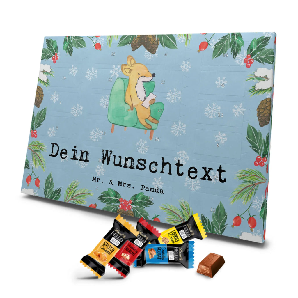 Personalisierter Markenschokolade Adventskalender Fuchs Bester Zuhörer der Welt Personalisierter Adventskalender, für, Dankeschön, Geschenk, Schenken, Geburtstag, Geburtstagsgeschenk, Geschenkidee, Danke, Bedanken, Mitbringsel, Freude machen, Geschenktipp, Zuhörer, Freund, Freundin, offenes Ohr, Hilfsbereit, Hilfe