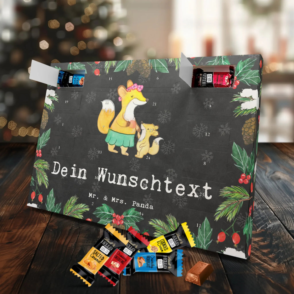 Personalisierter Markenschokolade Adventskalender Fuchs Beste Mama der Welt Personalisierter Adventskalender, für, Dankeschön, Geschenk, Schenken, Geburtstag, Geburtstagsgeschenk, Geschenkidee, Danke, Bedanken, Mitbringsel, Freude machen, Geschenktipp, Mama, Mami, Mutter, Muttertag, Mutti, Ma, Tochter, Sohn, Beste Mama, Beste, Supermama