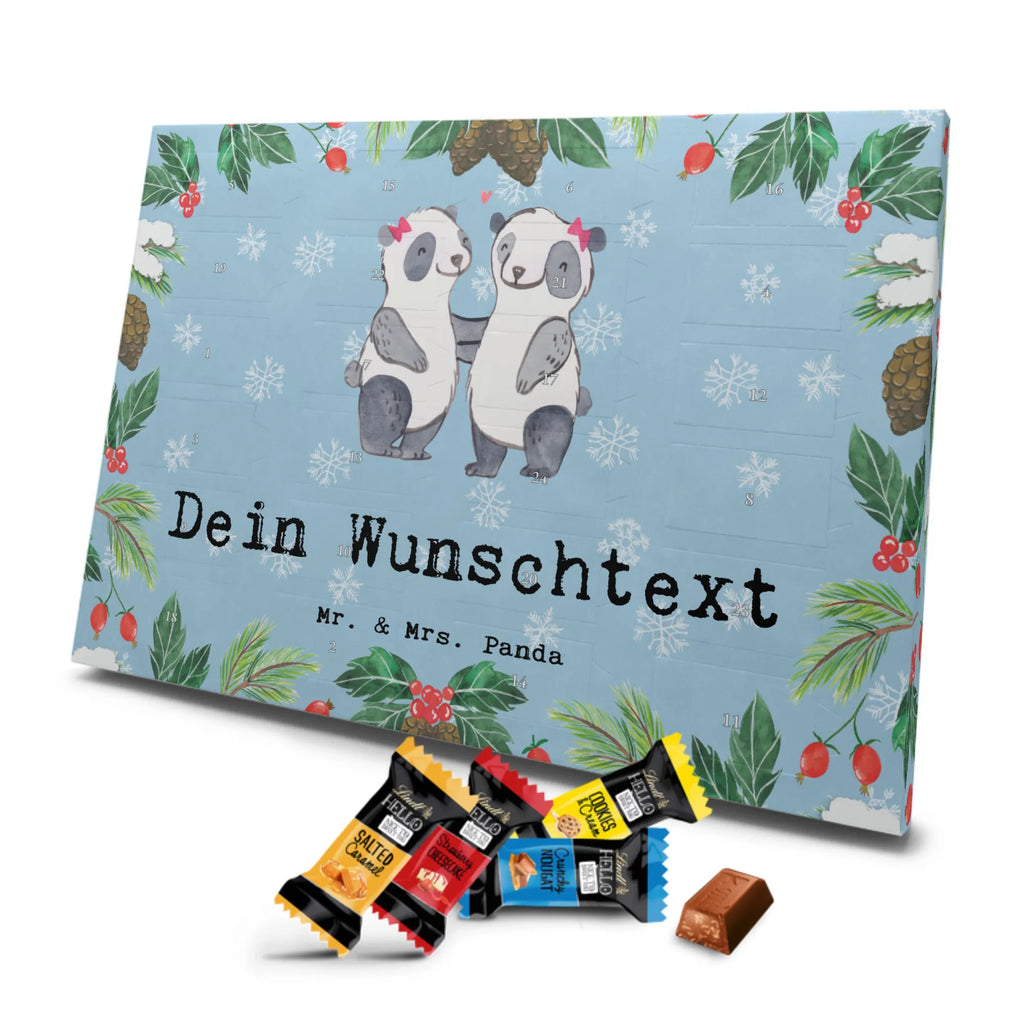 Personalisierter Markenschokolade Adventskalender Panda Beste Schwester der Welt Personalisierter Adventskalender, für, Dankeschön, Geschenk, Schenken, Geburtstag, Geburtstagsgeschenk, Geschenkidee, Danke, Bedanken, Mitbringsel, Freude machen, Geschenktipp, Schwestern, Schwester, Geschwister, Schwesterherz, Sister, Familie, Kleinigkeit, Beste, Tochter, Liebe, Kinder