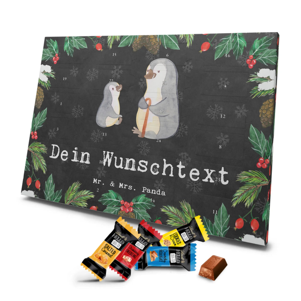 Personalisierter Markenschokolade Adventskalender Pinguin Bester Großvater der Welt Personalisierter Adventskalender, für, Dankeschön, Geschenk, Schenken, Geburtstag, Geburtstagsgeschenk, Geschenkidee, Danke, Bedanken, Mitbringsel, Freude machen, Geschenktipp, Großvater, Grossvater, Opa, Opi. Großpapa, Großeltern, Enkel, Enkelin, Enkelkind, Kleinigkeit, Oppa, Oppi, Bester