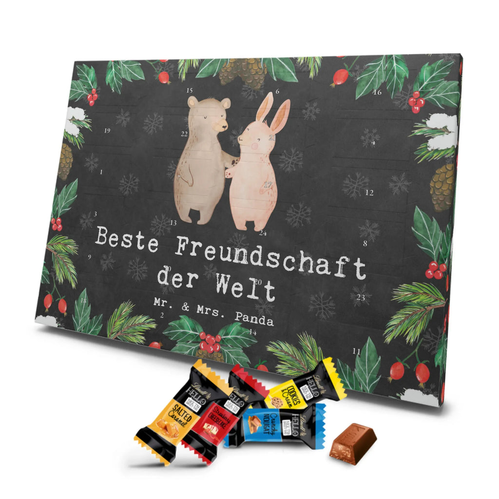 Markenschokolade Adventskalender Hase Beste Freundschaft der Welt Adventskalender, Weihnachtskalender, Markenschokolade Adventskalender, für, Dankeschön, Geschenk, Schenken, Geburtstag, Geburtstagsgeschenk, Geschenkidee, Danke, Bedanken, Mitbringsel, Freude machen, Geschenktipp, Freundschaft, Freunde, Freunde fürs Leben, best friends, Freundin, Freund, Clique, Kumpel, bae, bff