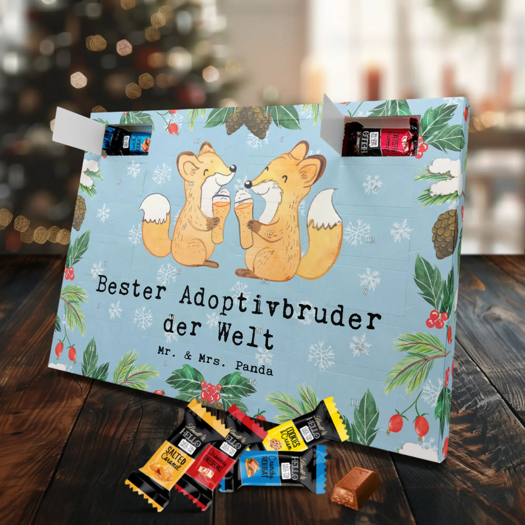 Markenschokolade Adventskalender Fuchs Bester Adoptivbruder der Welt Adventskalender, Weihnachtskalender, Markenschokolade Adventskalender, für, Dankeschön, Geschenk, Schenken, Geburtstag, Geburtstagsgeschenk, Geschenkidee, Danke, Bedanken, Mitbringsel, Freude machen, Geschenktipp, Adoptivbruder, adoptiert, Bruder, Brudi, Geschwister, Bruderherz, Schwester, Familie, Kleinigkeit, Brother, Bester, Sohn