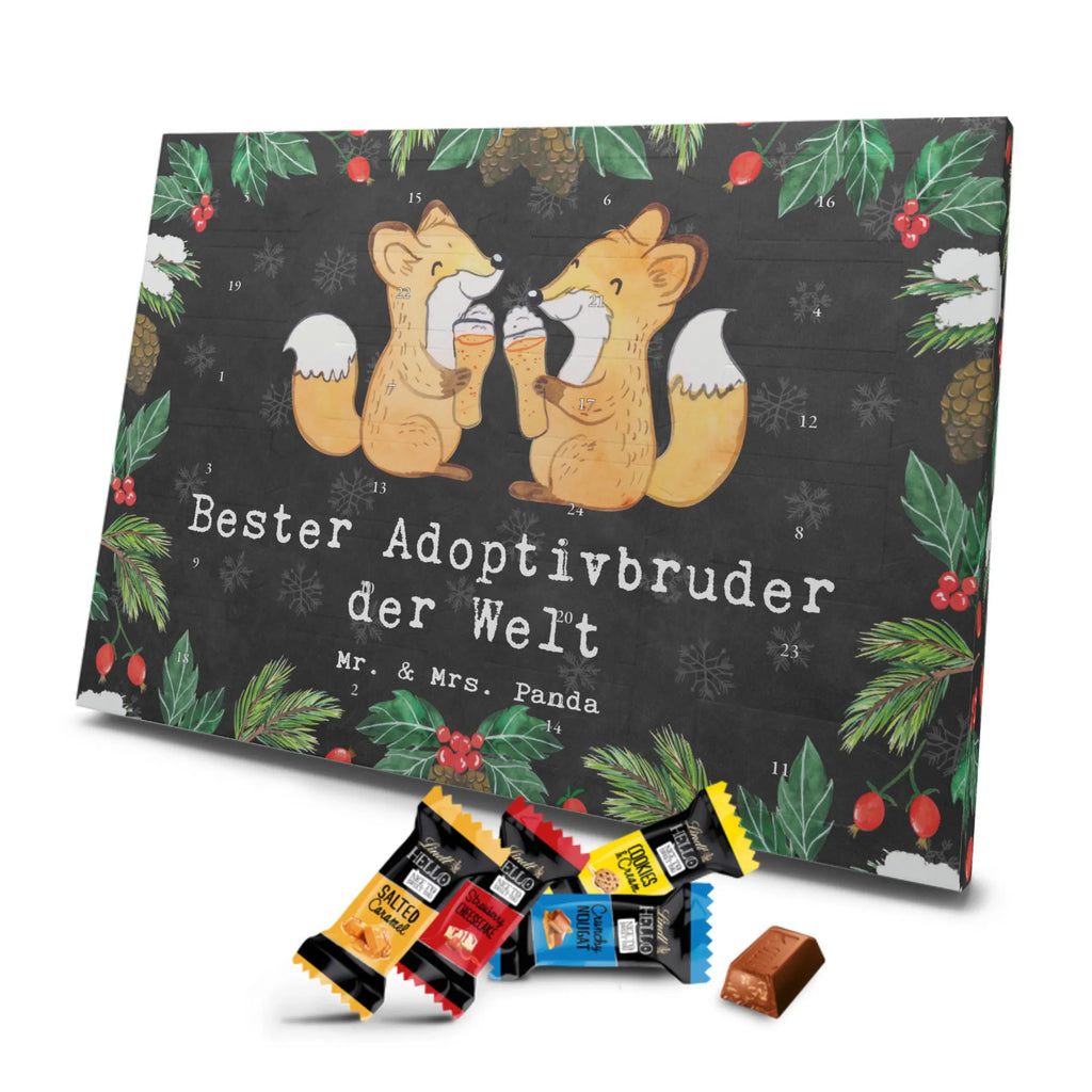 Markenschokolade Adventskalender Fuchs Bester Adoptivbruder der Welt Adventskalender, Weihnachtskalender, Markenschokolade Adventskalender, für, Dankeschön, Geschenk, Schenken, Geburtstag, Geburtstagsgeschenk, Geschenkidee, Danke, Bedanken, Mitbringsel, Freude machen, Geschenktipp, Adoptivbruder, adoptiert, Bruder, Brudi, Geschwister, Bruderherz, Schwester, Familie, Kleinigkeit, Brother, Bester, Sohn