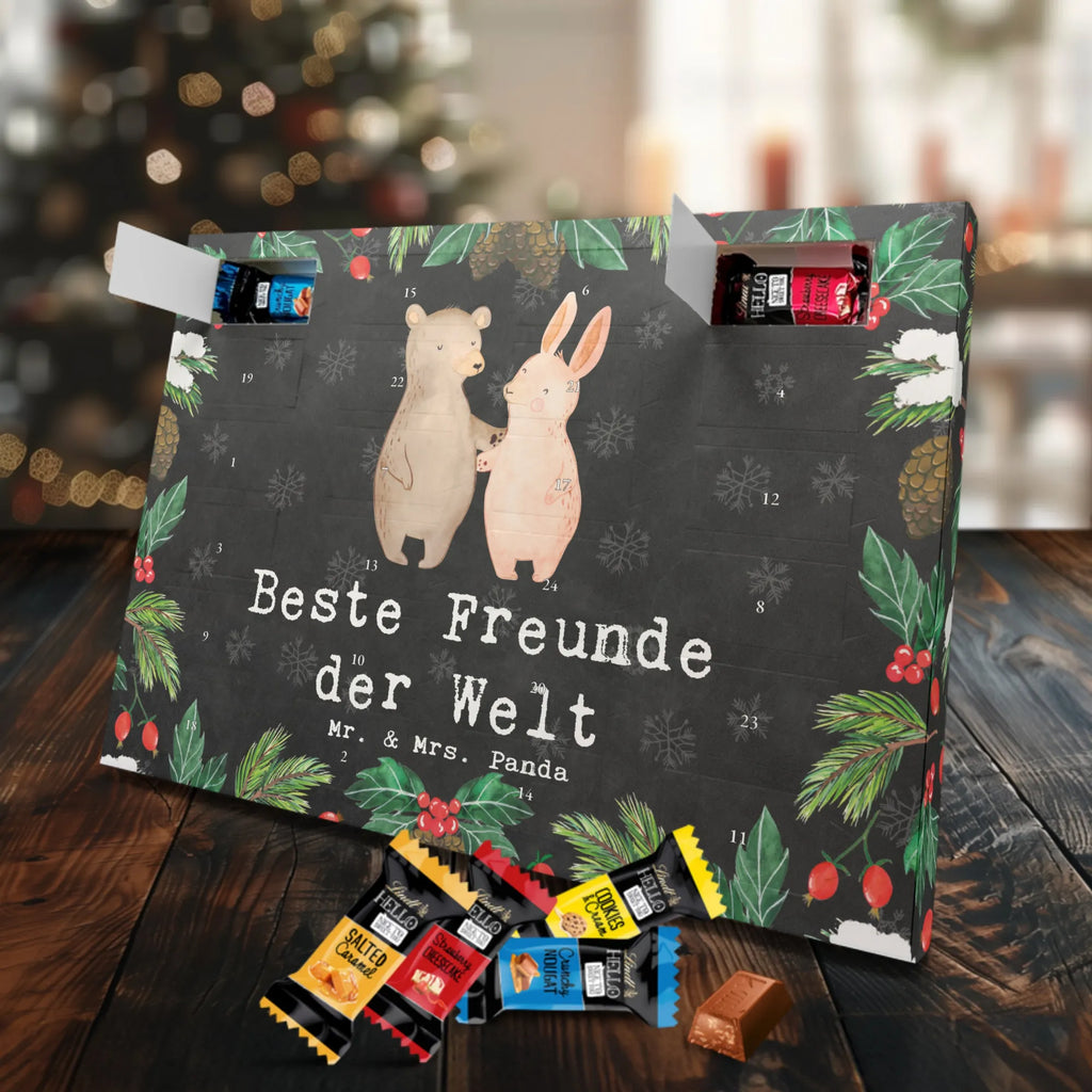 Markenschokolade Adventskalender Hase Beste Freunde der Welt Adventskalender, Weihnachtskalender, Markenschokolade Adventskalender, für, Dankeschön, Geschenk, Schenken, Geburtstag, Geburtstagsgeschenk, Geschenkidee, Danke, Bedanken, Mitbringsel, Freude machen, Geschenktipp, Freunde, best friends, Freundschaft, Freundin, Freund, Clique, Kumpel, bae, bff