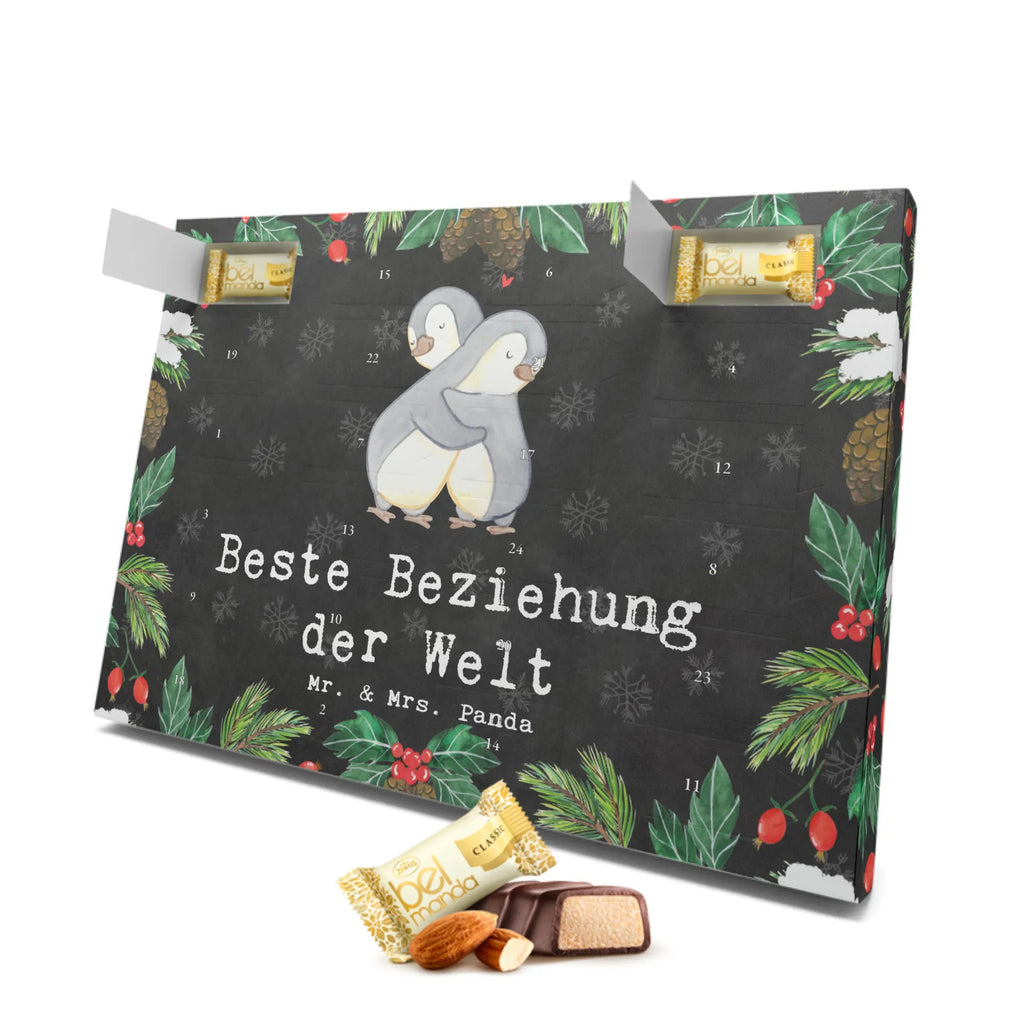 Marzipan Adventskalender Pinguin Beste Beziehung der Welt Marzipan Adventskalender, für, Dankeschön, Geschenk, Schenken, Geburtstag, Geburtstagsgeschenk, Geschenkidee, Danke, Bedanken, Mitbringsel, Freude machen, Geschenktipp, Beziehung, Zusammen sein, Miteinander gehen, Liebe, Verlieb, Liebesgeschenk