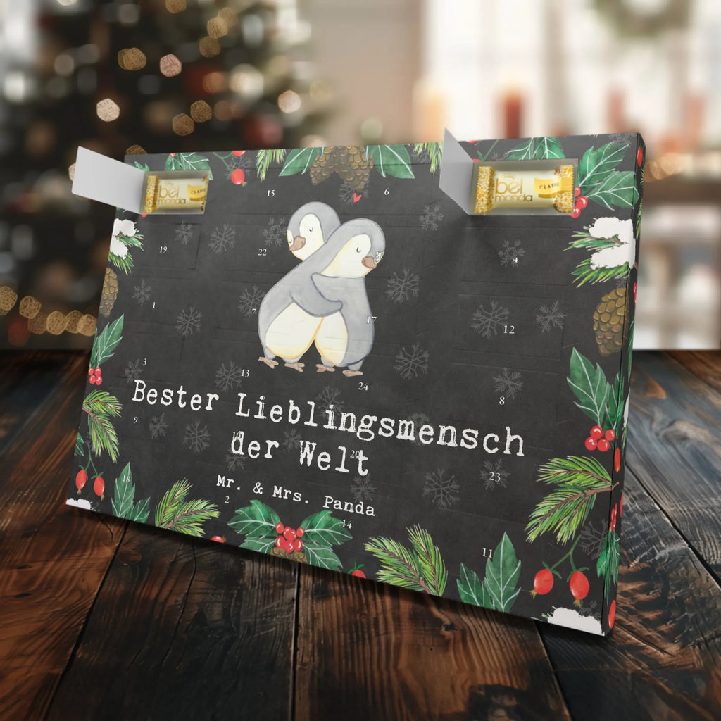 Marzipan Adventskalender Pinguin Bester Lieblingsmensch der Welt Marzipan Adventskalender, für, Dankeschön, Geschenk, Schenken, Geburtstag, Geburtstagsgeschenk, Geschenkidee, Danke, Bedanken, Mitbringsel, Freude machen, Geschenktipp, Lieblingsmensch, Lieblings Mensch, Liebling, Partner, Bae, beste Freundin, Freund, Liebe, Herz, Love, Mama, Papa, Familie