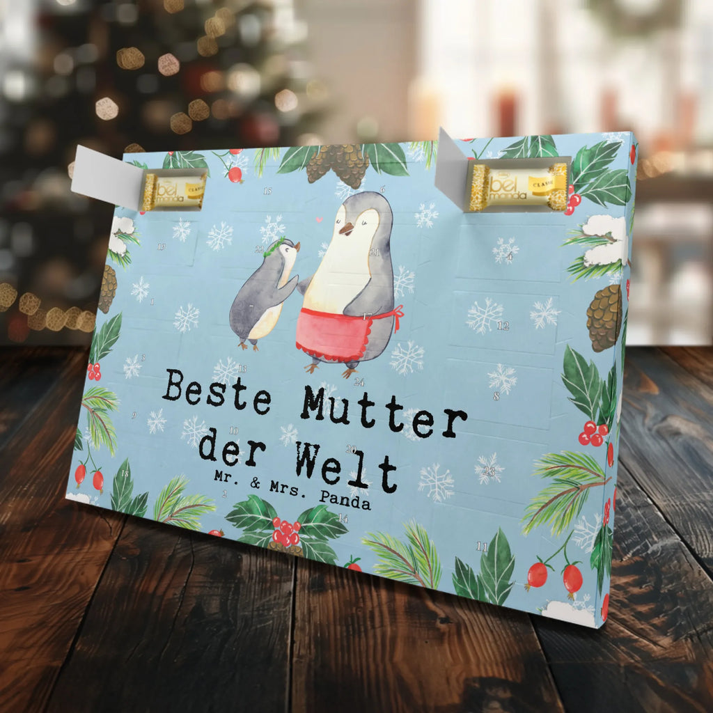 Marzipan Adventskalender Pinguin Beste Mutter der Welt Marzipan Adventskalender, für, Dankeschön, Geschenk, Schenken, Geburtstag, Geburtstagsgeschenk, Geschenkidee, Danke, Bedanken, Mitbringsel, Freude machen, Geschenktipp, Mama, Mami, Mutter, Muttertag, Mutti, Ma, Tochter, Sohn, Beste Mama, Beste, Supermama