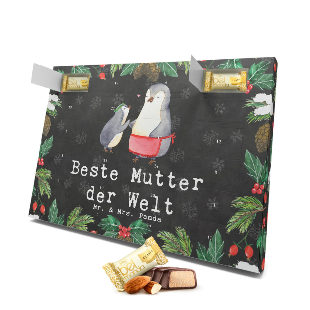 Marzipan Adventskalender Pinguin Beste Mutter der Welt Marzipan Adventskalender, für, Dankeschön, Geschenk, Schenken, Geburtstag, Geburtstagsgeschenk, Geschenkidee, Danke, Bedanken, Mitbringsel, Freude machen, Geschenktipp, Mama, Mami, Mutter, Muttertag, Mutti, Ma, Tochter, Sohn, Beste Mama, Beste, Supermama