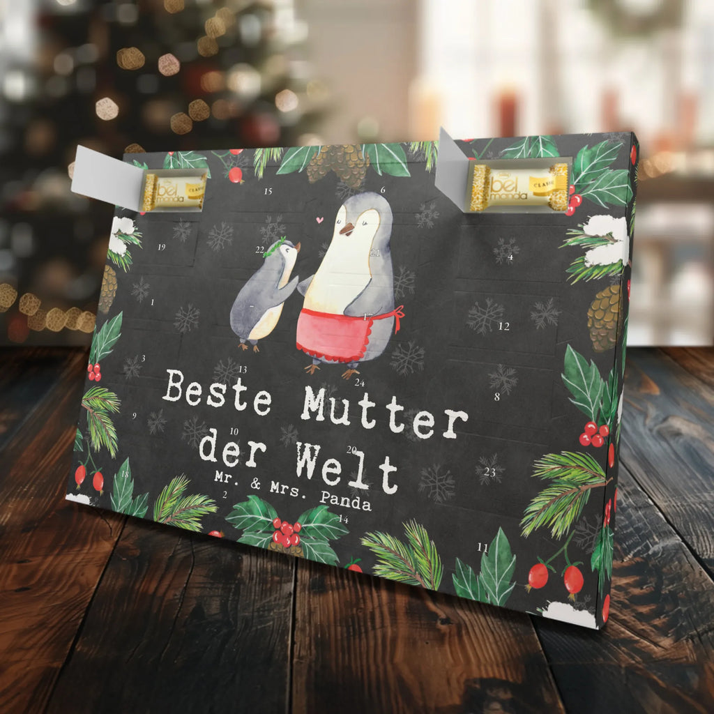 Marzipan Adventskalender Pinguin Beste Mutter der Welt Marzipan Adventskalender, für, Dankeschön, Geschenk, Schenken, Geburtstag, Geburtstagsgeschenk, Geschenkidee, Danke, Bedanken, Mitbringsel, Freude machen, Geschenktipp, Mama, Mami, Mutter, Muttertag, Mutti, Ma, Tochter, Sohn, Beste Mama, Beste, Supermama