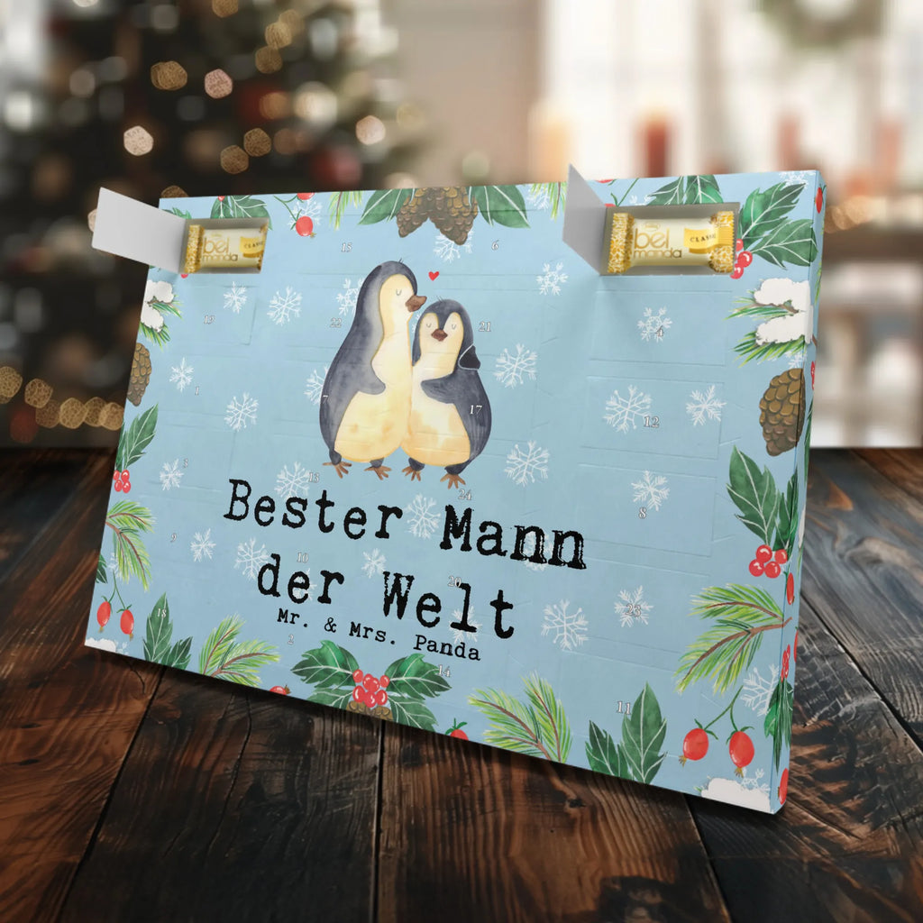 Marzipan Adventskalender Pinguin Bester Mann der Welt Marzipan Adventskalender, für, Dankeschön, Geschenk, Schenken, Geburtstag, Geburtstagsgeschenk, Geschenkidee, Danke, Bedanken, Mitbringsel, Freude machen, Geschenktipp, Ehemann, Beste, Mann, Partner, Freund, Traummann, Liebling, Ehepartner, Ehe, Gatte, Lebensgefährte, Bräutigam, Kleinigkeit