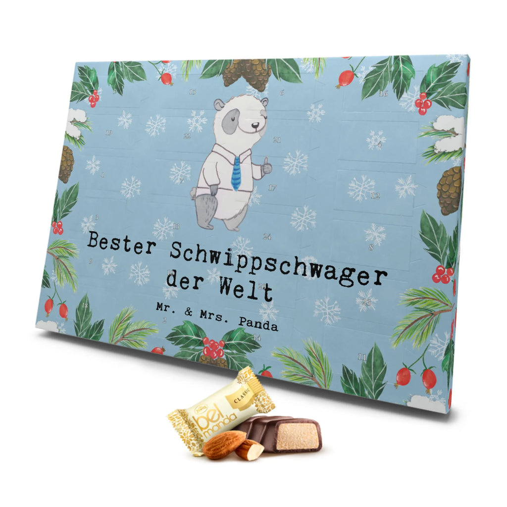 Marzipan Adventskalender Panda Bester Schwippschwager der Welt Marzipan Adventskalender, für, Dankeschön, Geschenk, Schenken, Geburtstag, Geburtstagsgeschenk, Geschenkidee, Danke, Bedanken, Mitbringsel, Freude machen, Geschenktipp, Schwippschwager, Schwibschwager, Schwipschwager, Schwager, Schwager des Ehepartners, Familie, Verwandtschaft, angeheiratet