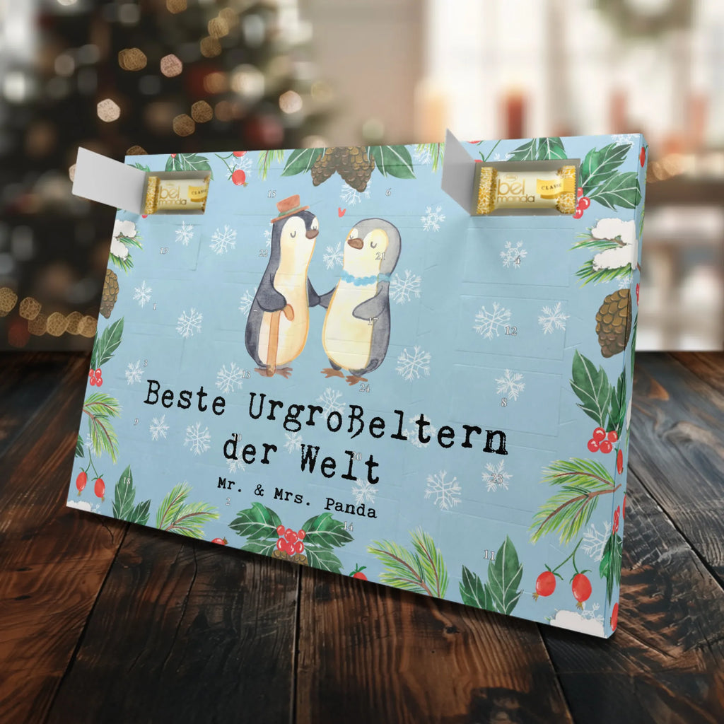 Marzipan Adventskalender Pinguin Beste Urgroßeltern der Welt Marzipan Adventskalender, für, Dankeschön, Geschenk, Schenken, Geburtstag, Geburtstagsgeschenk, Geschenkidee, Danke, Bedanken, Mitbringsel, Freude machen, Geschenktipp, Urgroßeltern, Urgrosseltern, Uhrgroßeltern, Uhroma, Uhropa, Uropa, Ur, Uroma, Großeltern, Großmutter, Großvater, Opa, Omi, Oma, Opi. Großpapa, Großmama, Enkel, Enkelin, Enkelkind, Kleinigkeit, Omma, Ommi, Oppa, Oppi, Bester