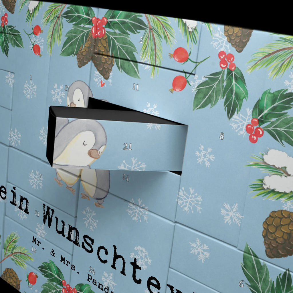 Personalisierter Befüllbarer Adventskalender Pinguin Beste Halbschwester der Welt Befüllbarer Adventskalender, Adventskalender zum selbst befüllen, für, Dankeschön, Geschenk, Schenken, Geburtstag, Geburtstagsgeschenk, Geschenkidee, Danke, Bedanken, Mitbringsel, Freude machen, Geschenktipp, Halbschwester, Stiefschwester, Stiefgeschwister, Schwestern, Schwester, Geschwister, Schwesterherz, Sister, Familie, Kleinigkeit, Beste, Tochter, Liebe, Kinder