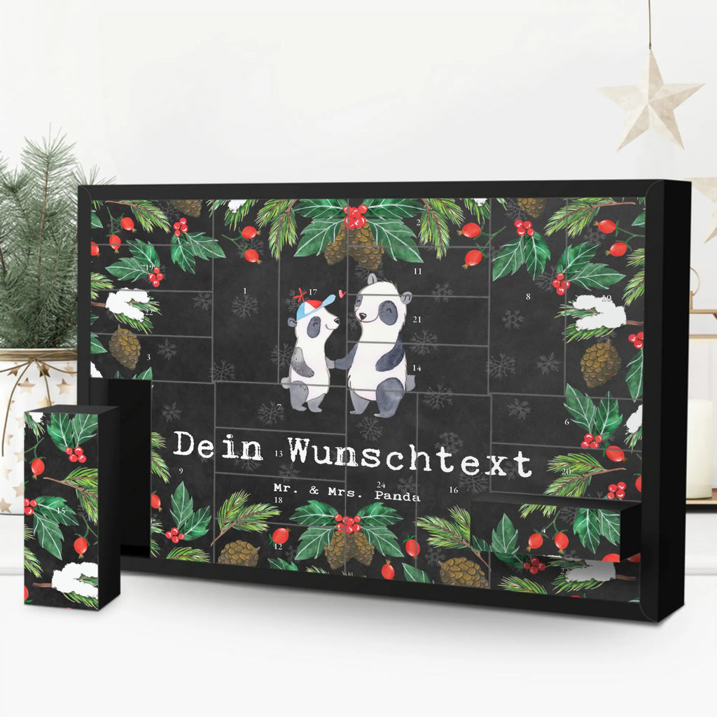 Personalisierter Befüllbarer Adventskalender Panda Bester Vater der Welt Befüllbarer Adventskalender, Adventskalender zum selbst befüllen, für, Dankeschön, Geschenk, Schenken, Geburtstag, Geburtstagsgeschenk, Geschenkidee, Danke, Bedanken, Mitbringsel, Freude machen, Geschenktipp, Vater, Papa, Dad, Daddy, Paps, Papi, Vati, Eltern, Geschenk Vater, Mann, Familie, Bester, Kleinigkeit