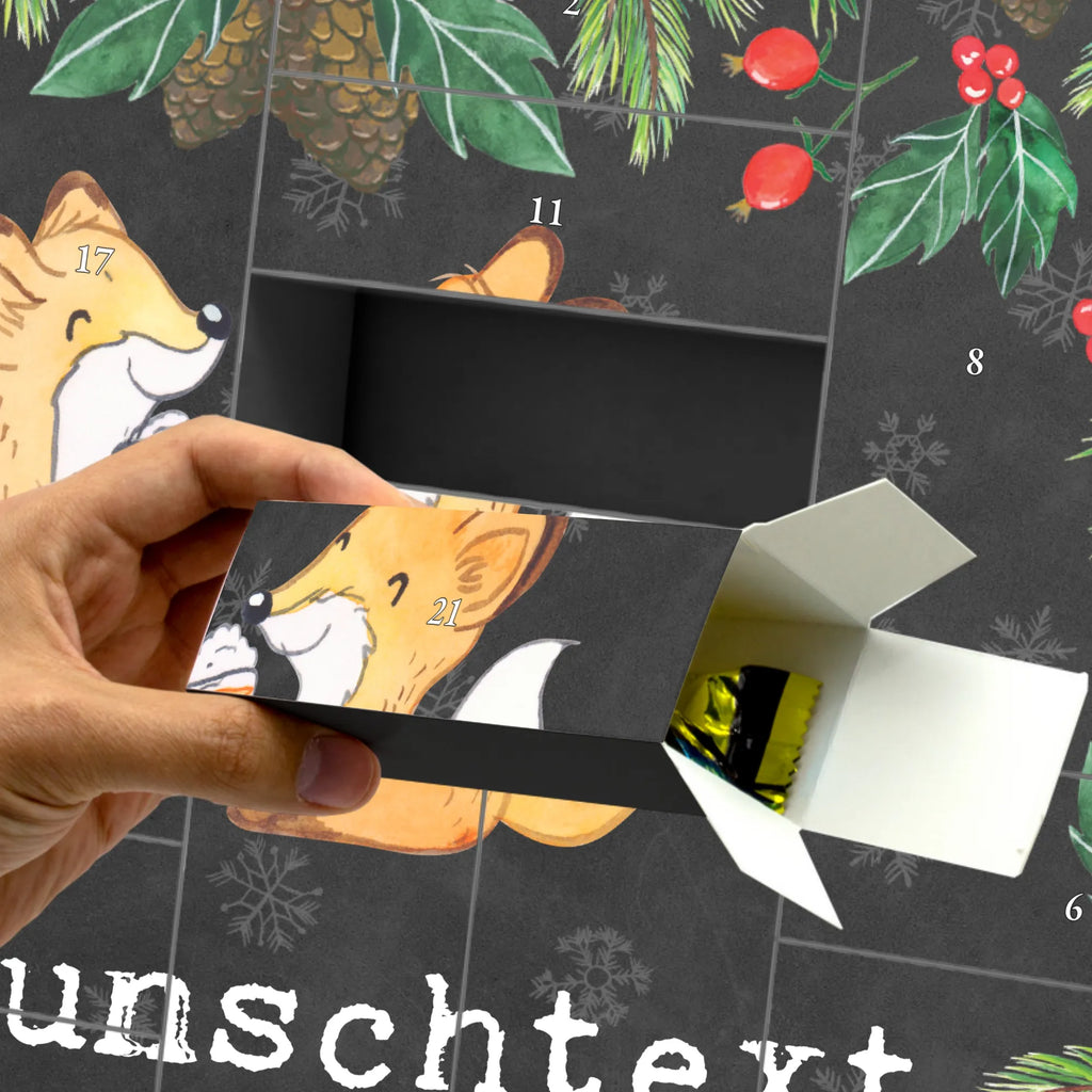 Personalisierter Befüllbarer Adventskalender Fuchs Bester Adoptivbruder der Welt Befüllbarer Adventskalender, Adventskalender zum selbst befüllen, für, Dankeschön, Geschenk, Schenken, Geburtstag, Geburtstagsgeschenk, Geschenkidee, Danke, Bedanken, Mitbringsel, Freude machen, Geschenktipp, Adoptivbruder, adoptiert, Bruder, Brudi, Geschwister, Bruderherz, Schwester, Familie, Kleinigkeit, Brother, Bester, Sohn