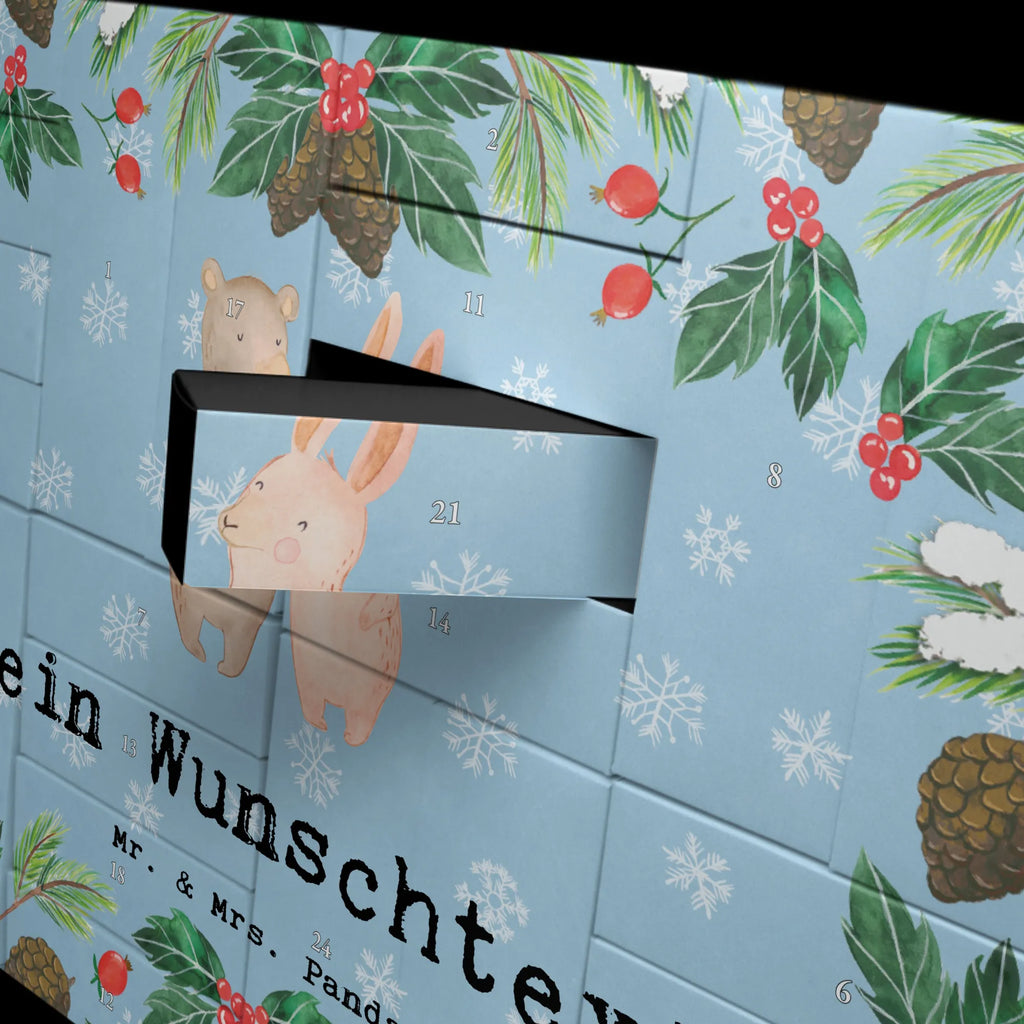 Personalisierter Befüllbarer Adventskalender Hase Beste Freunde der Welt Befüllbarer Adventskalender, Adventskalender zum selbst befüllen, für, Dankeschön, Geschenk, Schenken, Geburtstag, Geburtstagsgeschenk, Geschenkidee, Danke, Bedanken, Mitbringsel, Freude machen, Geschenktipp, Freunde, best friends, Freundschaft, Freundin, Freund, Clique, Kumpel, bae, bff