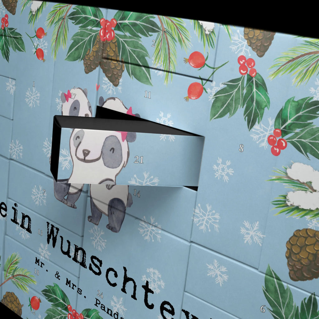 Personalisierter Befüllbarer Adventskalender Panda Beste Blutsschwester der Welt Befüllbarer Adventskalender, Adventskalender zum selbst befüllen, für, Dankeschön, Geschenk, Schenken, Geburtstag, Geburtstagsgeschenk, Geschenkidee, Danke, Bedanken, Mitbringsel, Freude machen, Geschenktipp, Blutsschwester, Blutsgeschwister, Freundin, Bae, Schwestern, Schwester, Geschwister, Schwesterherz, Sister, Familie, Kleinigkeit, Beste, Tochter, Liebe