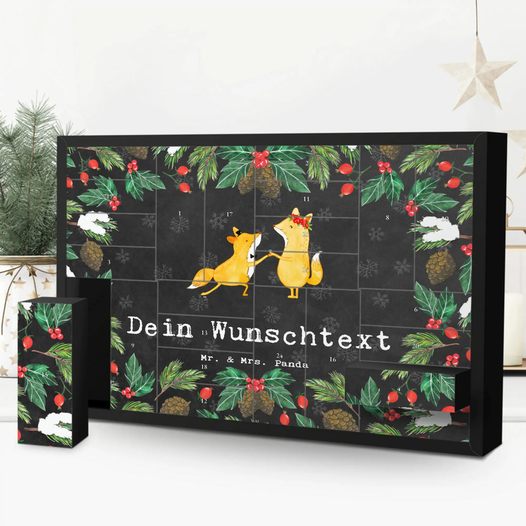 Personalisierter Befüllbarer Adventskalender Fuchs Bester Verlobter der Welt Befüllbarer Adventskalender, Adventskalender zum selbst befüllen, für, Dankeschön, Geschenk, Schenken, Geburtstag, Geburtstagsgeschenk, Geschenkidee, Danke, Bedanken, Mitbringsel, Freude machen, Geschenktipp, Verlobter, Verloben, Verlobung, Traummann, Mann, Freund, Ehemann, Zukünftiger, Hochzeit, Ehe