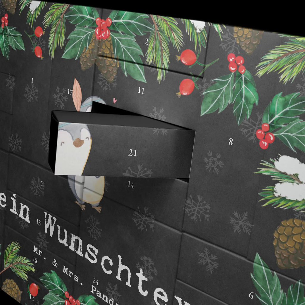 Personalisierter Befüllbarer Adventskalender Pinguin Bester Blutsbruder der Welt Befüllbarer Adventskalender, Adventskalender zum selbst befüllen, für, Dankeschön, Geschenk, Schenken, Geburtstag, Geburtstagsgeschenk, Geschenkidee, Danke, Bedanken, Mitbringsel, Freude machen, Geschenktipp, Blutsbruder, Blutsgeschwister, Freund, Brüder, Geschwister, Bruderherz, Brother, Familie, Kleinigkeit, Bester, Sido