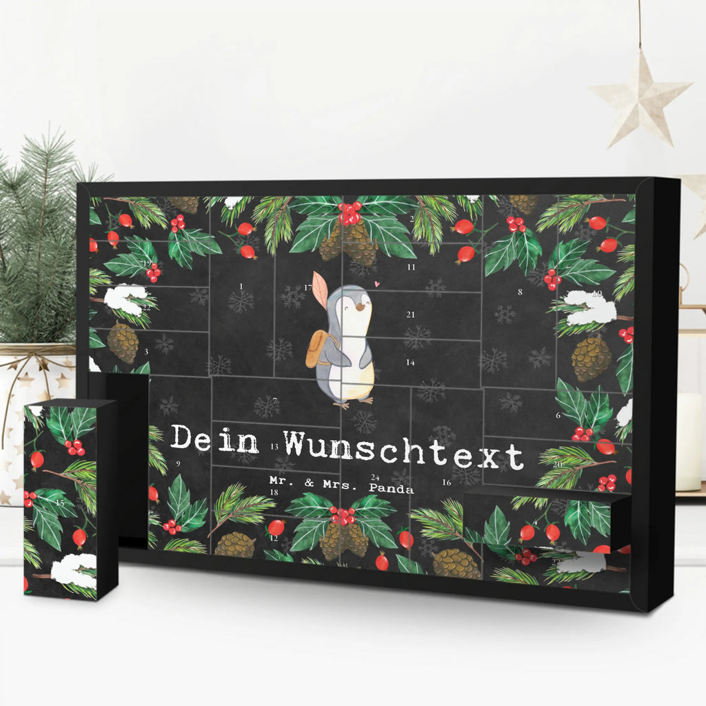 Personalisierter Befüllbarer Adventskalender Pinguin Bester Blutsbruder der Welt Befüllbarer Adventskalender, Adventskalender zum selbst befüllen, für, Dankeschön, Geschenk, Schenken, Geburtstag, Geburtstagsgeschenk, Geschenkidee, Danke, Bedanken, Mitbringsel, Freude machen, Geschenktipp, Blutsbruder, Blutsgeschwister, Freund, Brüder, Geschwister, Bruderherz, Brother, Familie, Kleinigkeit, Bester, Sido