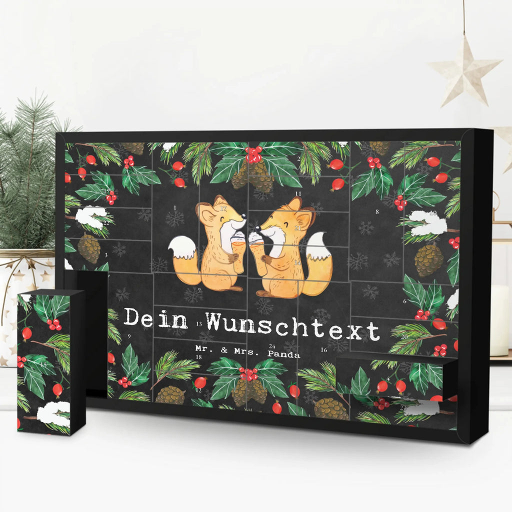 Personalisierter Befüllbarer Adventskalender Fuchs Bester Zimmernachbar der Welt Befüllbarer Adventskalender, Adventskalender zum selbst befüllen, für, Dankeschön, Geschenk, Schenken, Geburtstag, Geburtstagsgeschenk, Geschenkidee, Danke, Bedanken, Mitbringsel, Freude machen, Geschenktipp, Zimmernachbar, Zimmernachbarn, Zimmer, Krankenhaus, Patient, Kollegin, Wohnheim, Nachbar, WG, Studentenwohnheim