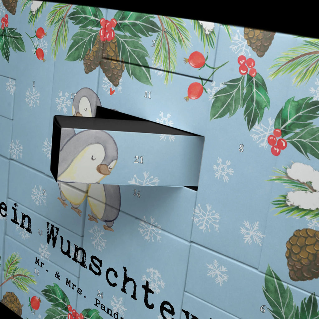 Personalisierter Befüllbarer Adventskalender Pinguin Bester Kuschelpartner der Welt Befüllbarer Adventskalender, Adventskalender zum selbst befüllen, für, Dankeschön, Geschenk, Schenken, Geburtstag, Geburtstagsgeschenk, Geschenkidee, Danke, Bedanken, Mitbringsel, Freude machen, Geschenktipp, Kuschelpartner, Lebenspartner, Ehepartner, Partner, Ehemann, Ehefrau, Kuscheln, Bett, Liebe, Freund, Freundin, Hochzeitstag, verliebt