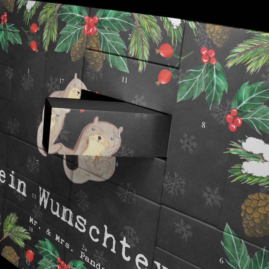 Personalisierter Befüllbarer Adventskalender Otter Bester Partner der Welt Befüllbarer Adventskalender, Adventskalender zum selbst befüllen, für, Dankeschön, Geschenk, Schenken, Geburtstag, Geburtstagsgeschenk, Geschenkidee, Danke, Bedanken, Mitbringsel, Freude machen, Geschenktipp, Partner, Ehepartner, Mann, Frau, Ehefrau, Ehemann. Freundin, Freund, Lebensgefährte, Paar, Liebe