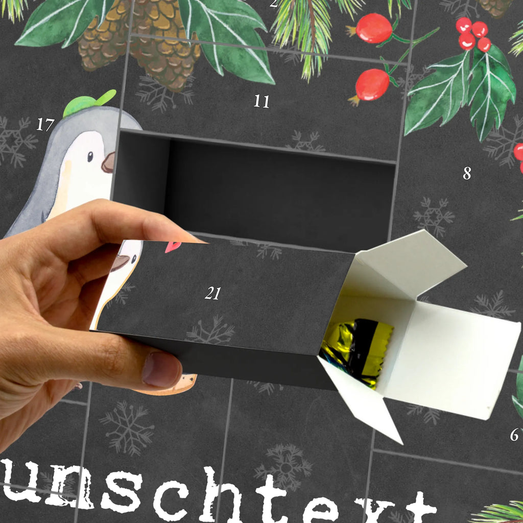 Personalisierter Befüllbarer Adventskalender Pinguin Bester Lieblingsfreund der Welt Befüllbarer Adventskalender, Adventskalender zum selbst befüllen, für, Dankeschön, Geschenk, Schenken, Geburtstag, Geburtstagsgeschenk, Geschenkidee, Danke, Bedanken, Mitbringsel, Freude machen, Geschenktipp, Lieblingsfreund, Freund, Partner, Lieblingsmensch, Lieblings Mensch, Liebling, Bae, bester Freund, Liebe, Herz, Love