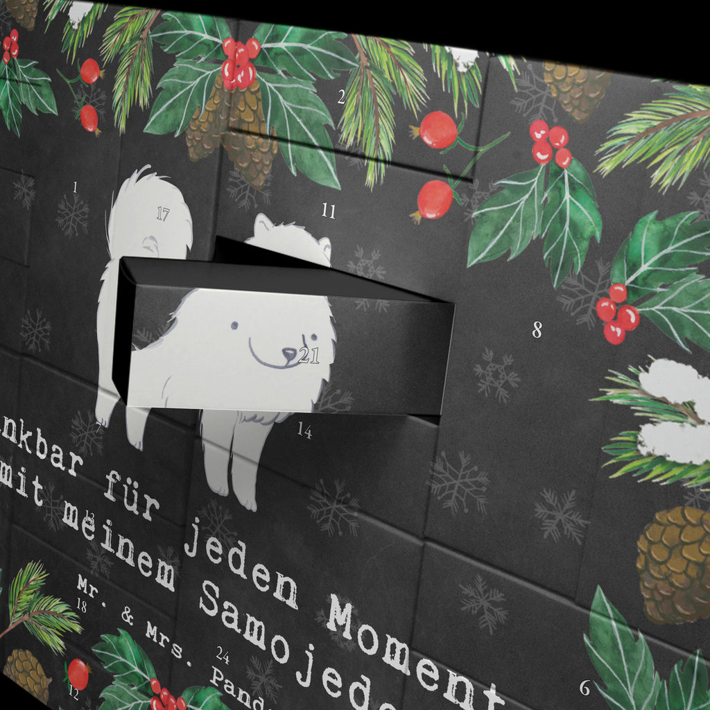 Befüllbarer Adventskalender Samojede Moment Befüllbarer Adventskalender, Adventskalender zum selbst befüllen, Hund, Hunderasse, Rassehund, Hundebesitzer, Geschenk, Tierfreund, Schenken, Welpe, Samojede, Samojedenhund, Samojedenspitz