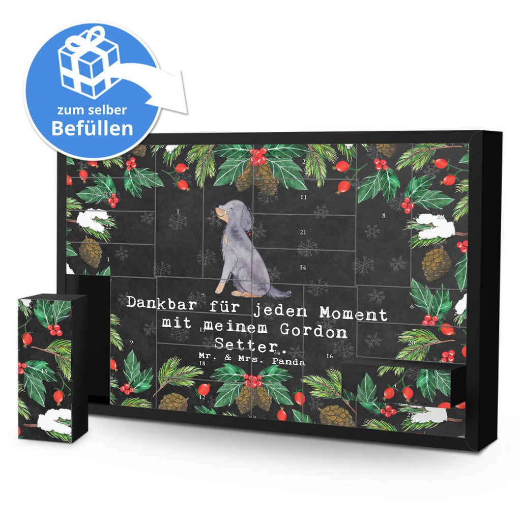 Befüllbarer Adventskalender Gordon Setter Moment Befüllbarer Adventskalender, Adventskalender zum selbst befüllen, Hund, Hunderasse, Rassehund, Hundebesitzer, Geschenk, Tierfreund, Schenken, Welpe, Gordon Shetter, Jagdhund