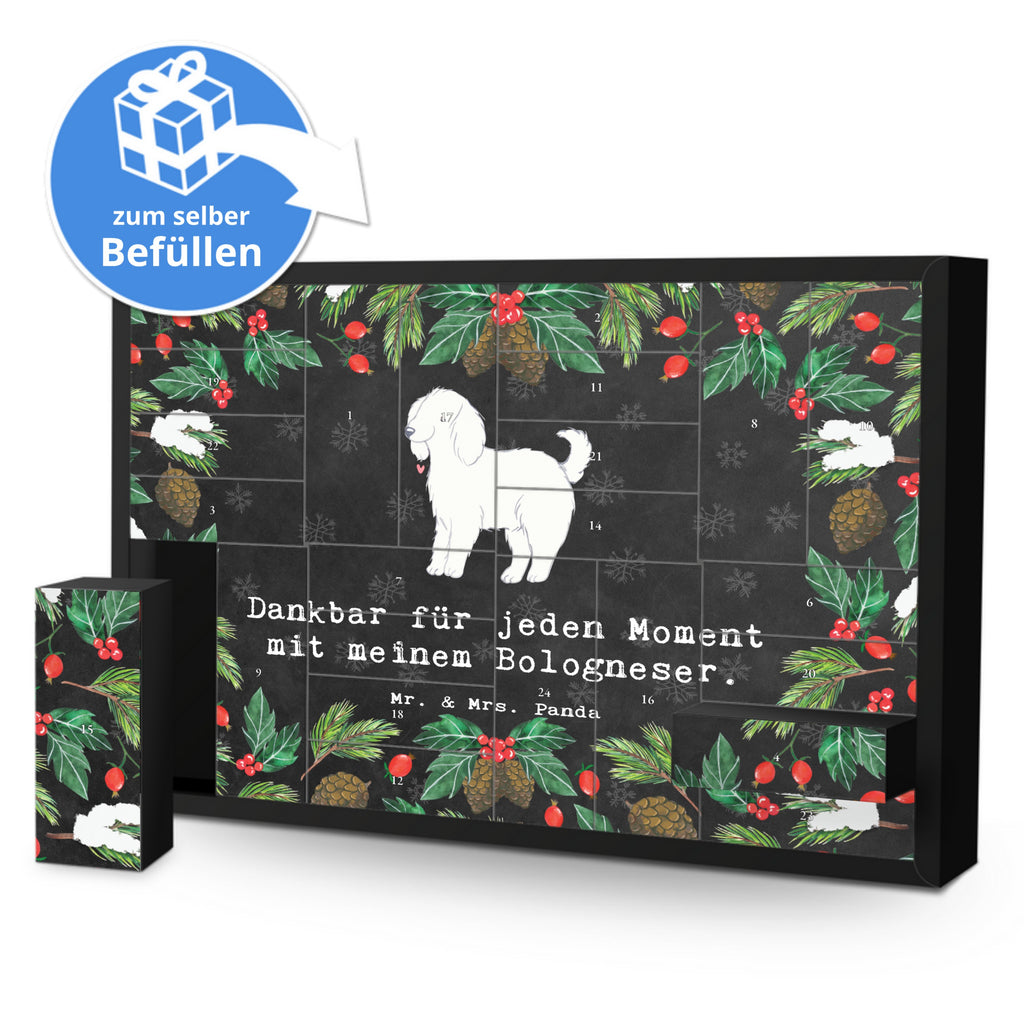 Befüllbarer Adventskalender Bologneser Moment Befüllbarer Adventskalender, Adventskalender zum selbst befüllen, Hund, Hunderasse, Rassehund, Hundebesitzer, Geschenk, Tierfreund, Schenken, Welpe, Bologneser