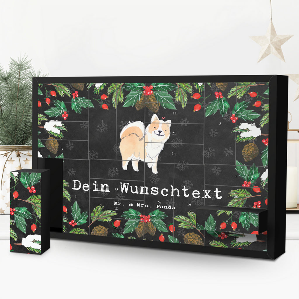 Personalisierter Befüllbarer Adventskalender Islandhund Moment Befüllbarer Adventskalender, Adventskalender zum selbst befüllen, Hund, Hunderasse, Rassehund, Hundebesitzer, Geschenk, Tierfreund, Schenken, Welpe, Islandhund, isländischer Schäferhund