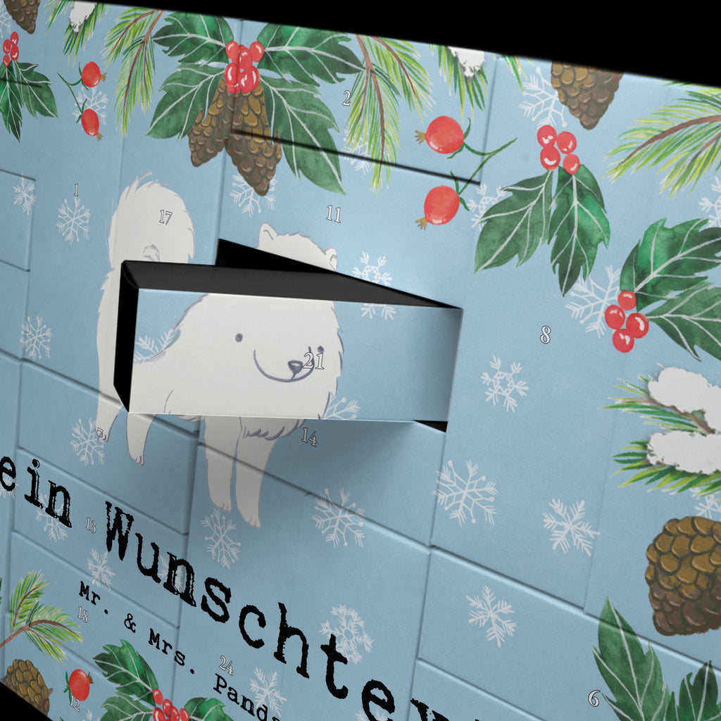 Personalisierter Befüllbarer Adventskalender Samojede Moment Befüllbarer Adventskalender, Adventskalender zum selbst befüllen, Hund, Hunderasse, Rassehund, Hundebesitzer, Geschenk, Tierfreund, Schenken, Welpe, Samojede, Samojedenhund, Samojedenspitz