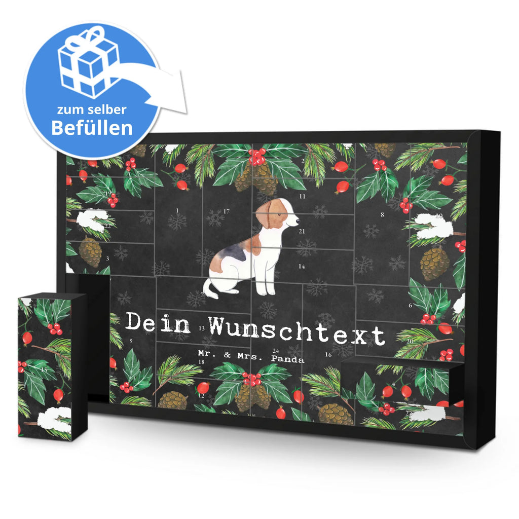 Personalisierter Befüllbarer Adventskalender Foxhound Moment Befüllbarer Adventskalender, Adventskalender zum selbst befüllen, Hund, Hunderasse, Rassehund, Hundebesitzer, Geschenk, Tierfreund, Schenken, Welpe, Foxhound, Jagdhund, Laufhund