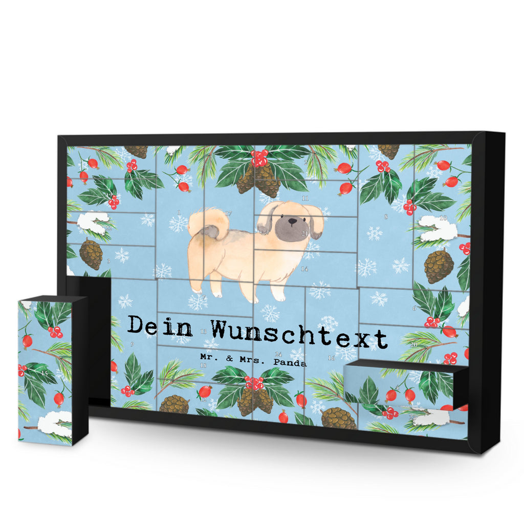 Personalisierter Befüllbarer Adventskalender Pekingese Moment Befüllbarer Adventskalender, Adventskalender zum selbst befüllen, Hund, Hunderasse, Rassehund, Hundebesitzer, Geschenk, Tierfreund, Schenken, Welpe, Pekingese, Pekinese, Peking-Palasthund