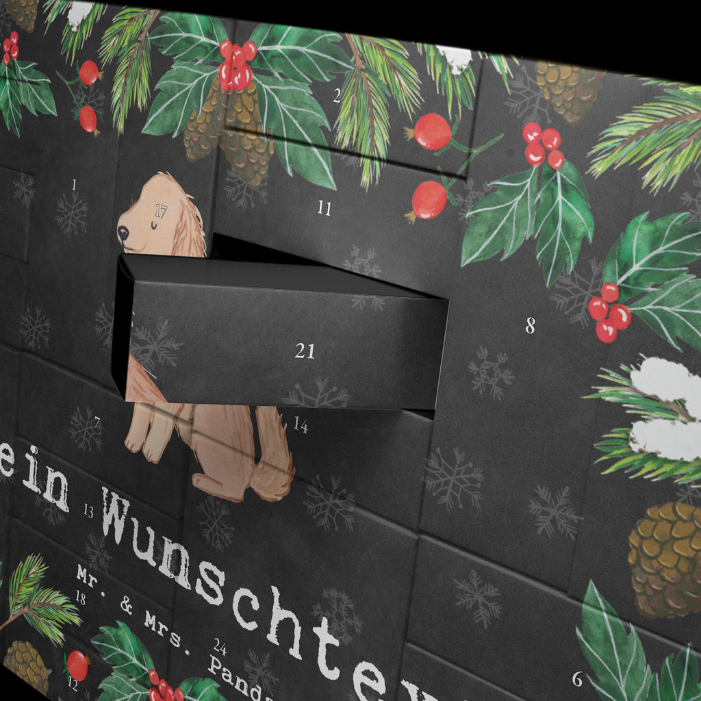 Personalisierter Befüllbarer Adventskalender Cocker Spaniel Moment Befüllbarer Adventskalender, Adventskalender zum selbst befüllen, Hund, Hunderasse, Rassehund, Hundebesitzer, Geschenk, Tierfreund, Schenken, Welpe, Englische Cockerspaniel, Cocker Spaniel