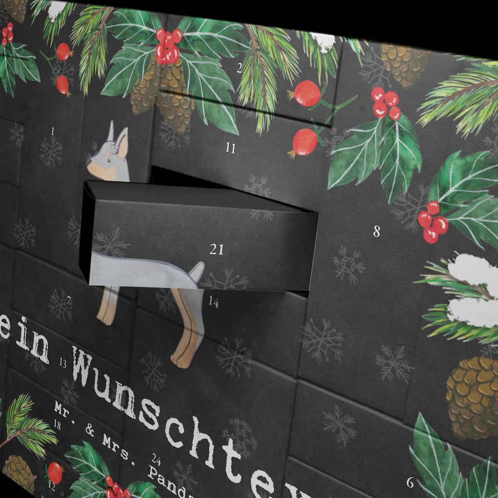 Personalisierter Befüllbarer Adventskalender Dobermann Pinscher Moment Befüllbarer Adventskalender, Adventskalender zum selbst befüllen, Hund, Hunderasse, Rassehund, Hundebesitzer, Geschenk, Tierfreund, Schenken, Welpe, Dobermann Pinscher