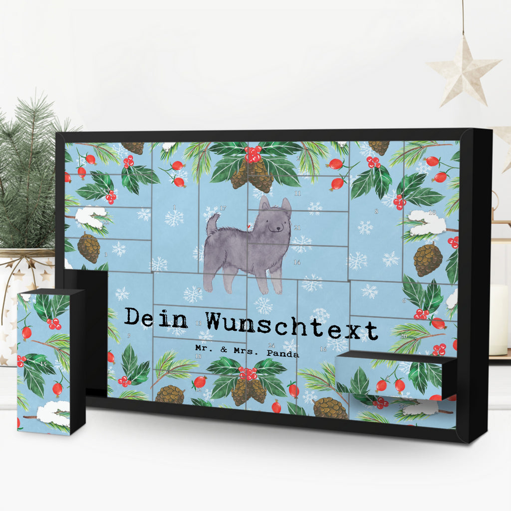 Personalisierter Befüllbarer Adventskalender Schipperke Moment Befüllbarer Adventskalender, Adventskalender zum selbst befüllen, Hund, Hunderasse, Rassehund, Hundebesitzer, Geschenk, Tierfreund, Schenken, Welpe, Schipperke, belgische Hunderasse