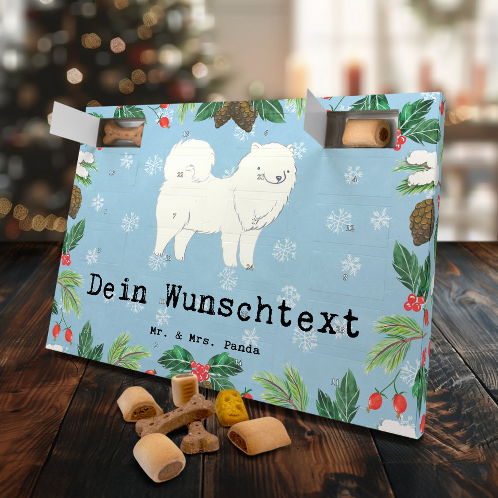 Personalisierter Hunde Adventskalender Samojede Moment Hunde Adventskalender, Hund, Hunderasse, Rassehund, Hundebesitzer, Geschenk, Tierfreund, Schenken, Welpe, Samojede, Samojedenhund, Samojedenspitz