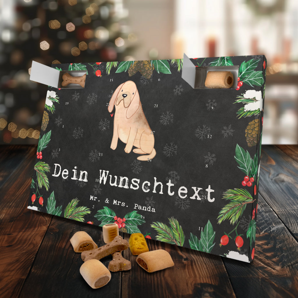 Personalisierter Hunde Adventskalender Bloodhound Moment Hunde Adventskalender, Hund, Hunderasse, Rassehund, Hundebesitzer, Geschenk, Tierfreund, Schenken, Welpe, Bluthund, Bloodhound, St. Hubertushund, Chien de Saint Hubert