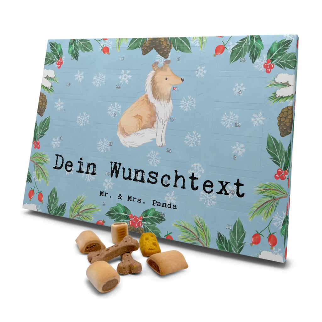 Personalisierter Hunde Adventskalender Langhaar Collie Moment Hunde Adventskalender, Hund, Hunderasse, Rassehund, Hundebesitzer, Geschenk, Tierfreund, Schenken, Welpe, Langhaar Collie, britischer Hütehund