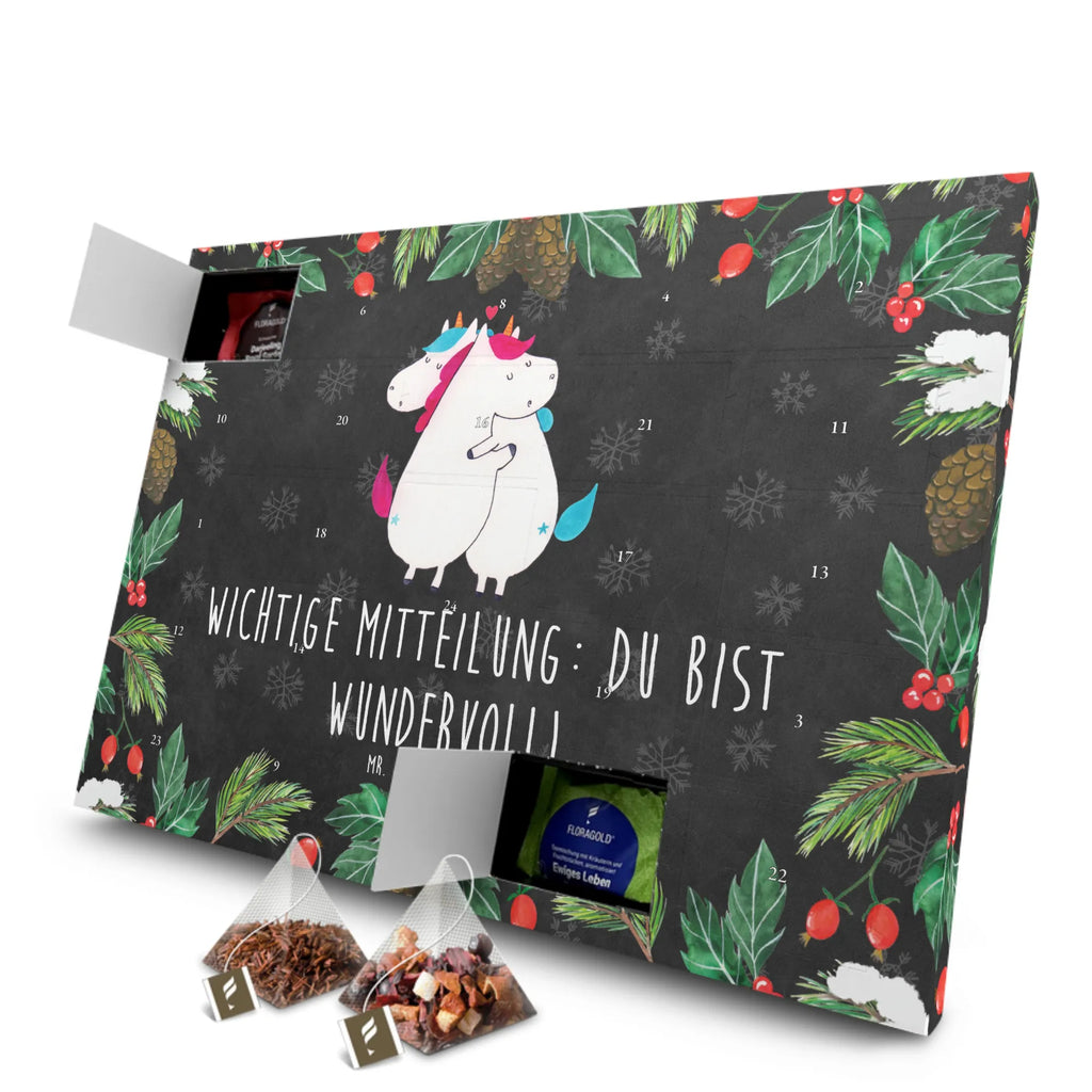 Tee Adventskalender Einhorn Mitteilung Adventskalender, Kerzen Adventskalender, Duftkerzen Adventskalender, Einhorn, Einhörner, Einhorn Deko, Unicorn, Valentinstag, Valentine, Liebe, Geschenk, Partner, Ehe, lustig, witzig, Spruch